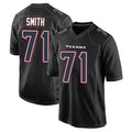 H.Texans #71 Braden Smith Player Black Fashion Home Game Mdoa Stitched Jerseys