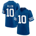 IN.Colts #10 Keenan Allen Player Royal Limited Home Game Mdoa Stitched Jerseys