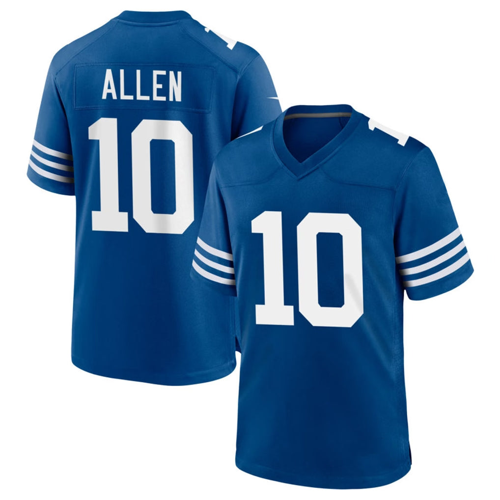 IN.Colts #10 Keenan Allen Player Royal Limited Home Game Mdoa Stitched Jerseys
