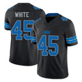D.Lions #45 Devin White Player Black Alternate Vapor F.U.S.E. Limited Home Game Mdoa Stitched Jerseys