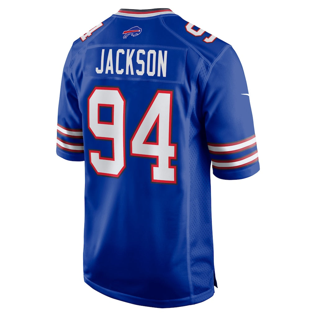 Mdoa B.Bills #94 Landon Jackson Royal Team Game Jersey