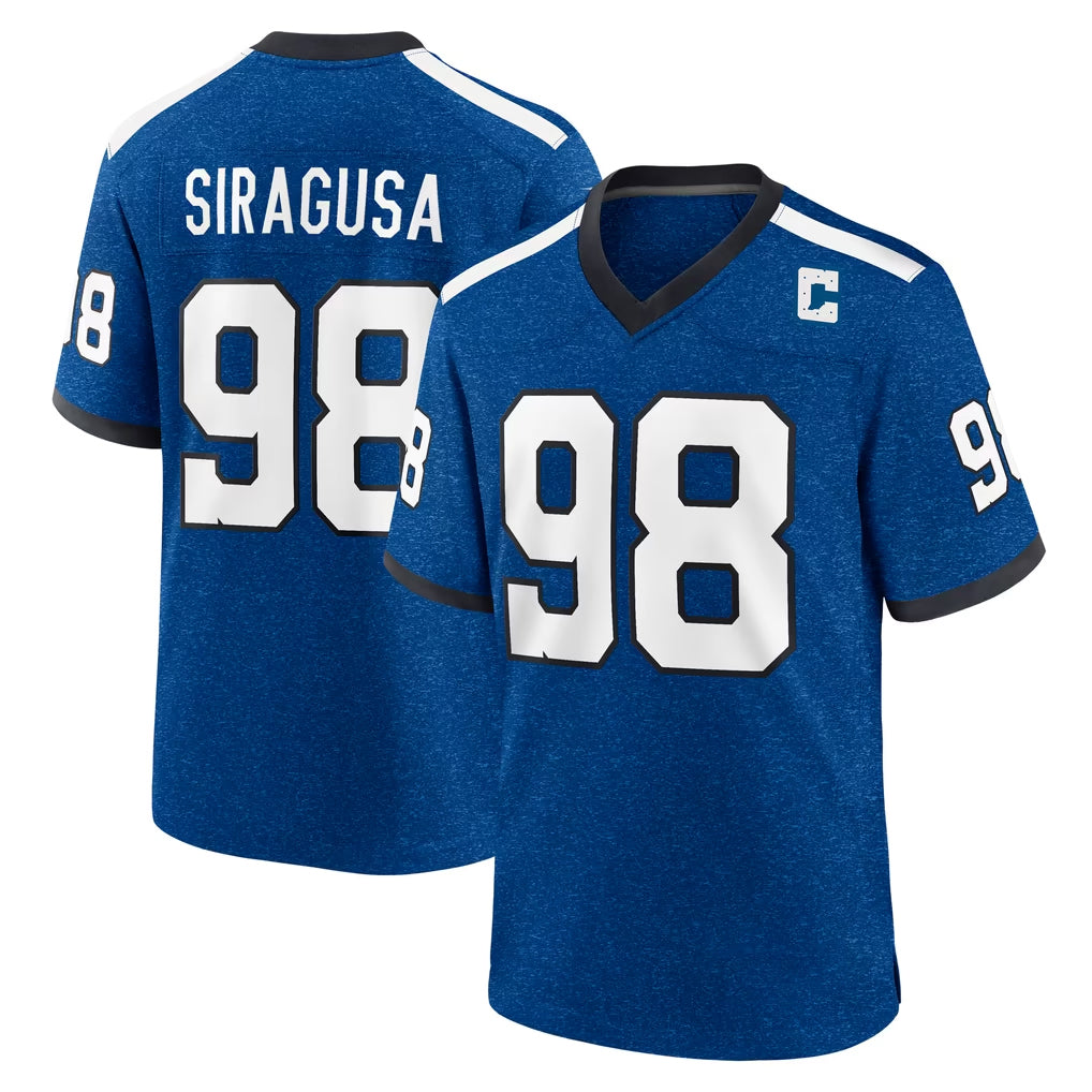 IN.Colts #98 Arden Key Player Royal Alternate Indiana Nights Home Game Mdoa Stitched Jerseys