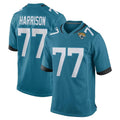 J.Jaguars #77 Anton Harrison Player Teal Home Game Mdoa Stitched Jerseys