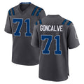 IN.Colts #71 Matt Goncalves Player Anthracite 2026 Rivalries Collection Home Game Mdoa Stitched Jerseys