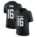 NY.Jets #16 Kenyon Sadiq Player Stealth Black Limited Vapor Home Game Mdoa Stitched Jerseys