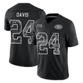 SF.49ers #24 Ashtyn Davis Player Black Limited 2026 Salute to Service Home Game Mdoa Stitched Jerseys