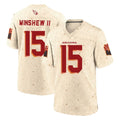 A.Cardinals #15 Gardner Minshew II Player Cream Rivalries Collection Game Mdoa Stitched Jerseys