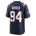 Mdoa NE.Patriots #94 Cory Durden Navy Team Game Jersey
