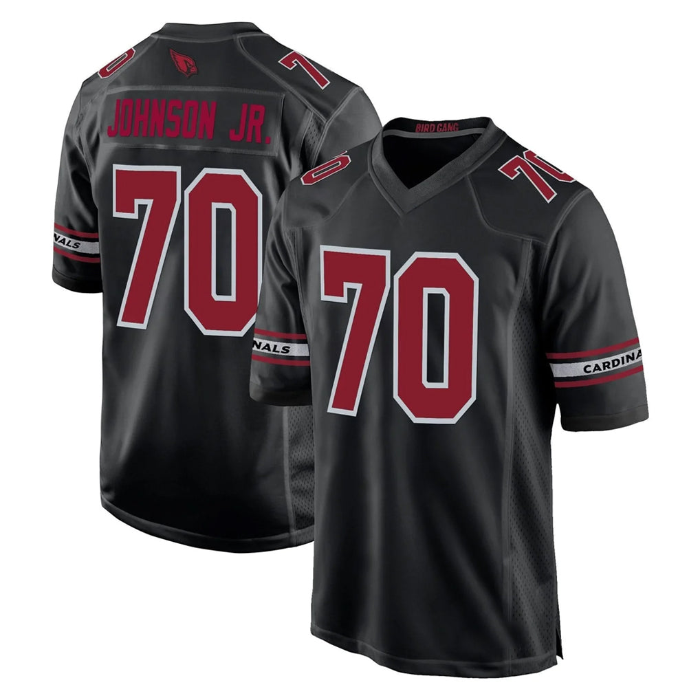 A.Cardinals #70 Paris Johnson Jr. Player Black Fashion Home Game Mdoa Stitched Jerseys