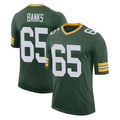 GB.Packers #65 Aaron Banks Player Green Limited Classic Home Game Mdoa Stitched Jerseys