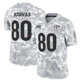 C.Bengals #80 Andrei Iosivas Player Arctic Camo Salute to Service Limited Mdoa Stitched Jerseys