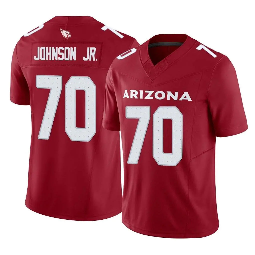 A.Cardinals #70 Paris Johnson Jr. Player Cardinal Vapor F.U.S.E. Limited Home Game Mdoa Stitched Jerseys