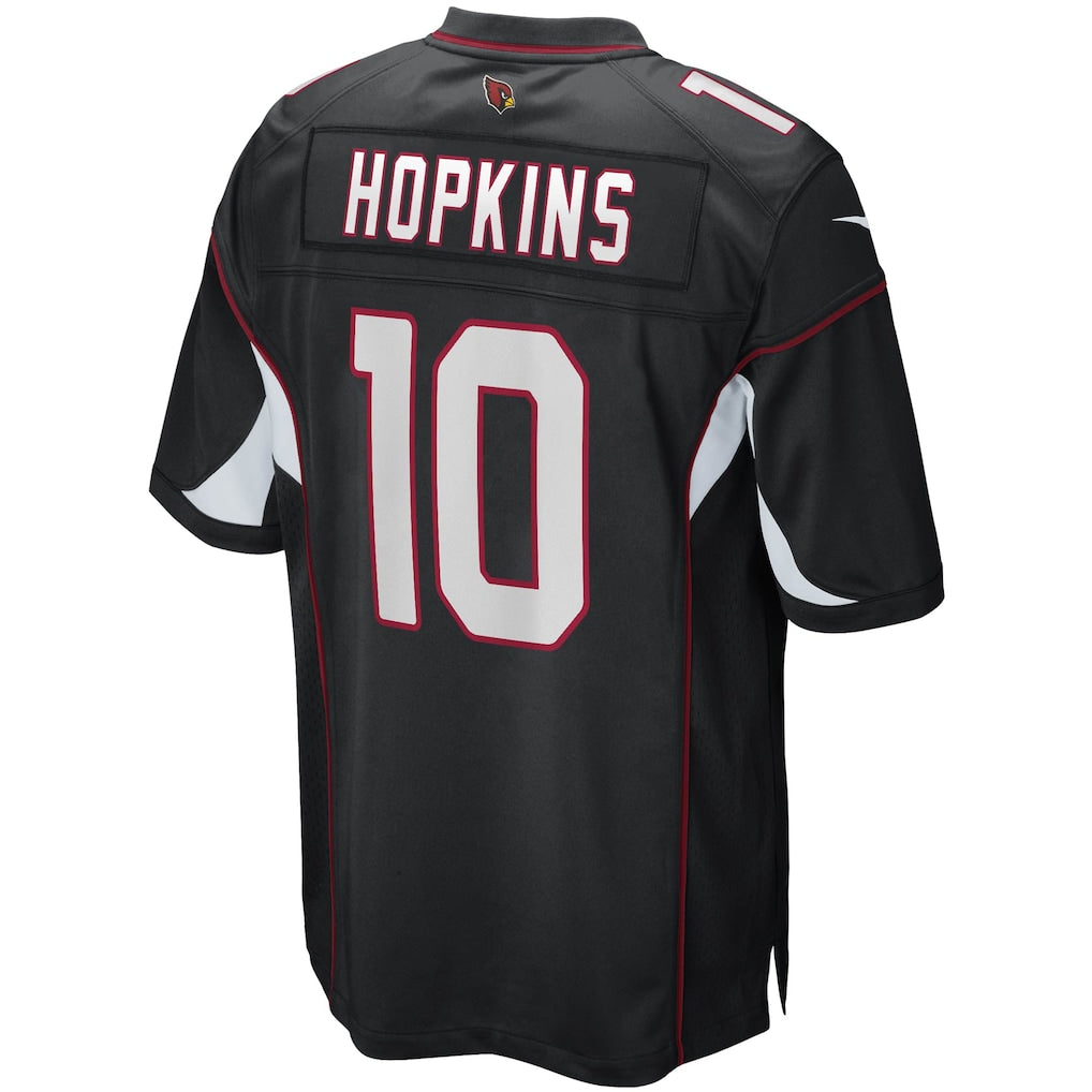 Mdoa A.Cardinals #10 DeAndre Hopkins Black Game Player Jersey