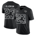 J.Jaguars #23 Foyesade Oluokun Player Black Limited 2026 Salute to Service Home Game Mdoa Stitched Jerseys
