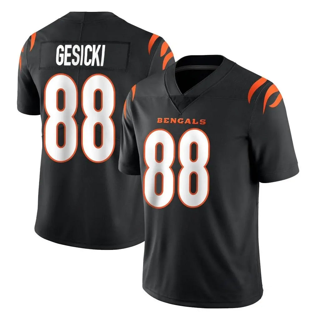 C.Bengals #88 Mike Gesicki Player Black Vapor Untouchable Limited Home Game Mdoa Stitched Jerseys