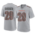 C.Bengals #29 Kyle Dugger Player Gray Atmosphere Fashion Game Mdoa Stitched Jerseys