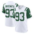 NY.Jets #93 David Onyemata Player White Classic Home Game Mdoa Stitched Jerseys