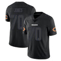 C.Bears #70 Braxton Jones Player Black Impact Limited Game Mdoa Stitched Jerseys