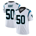 C.Panthers #50 Robert Hunt Player White Vapor Untouchable Limited Game Mdoa Stitched Jerseys