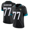 J.Jaguars #77 Anton Harrison Player Black Vapor Untouchable Limited Home Game Mdoa Stitched Jerseys