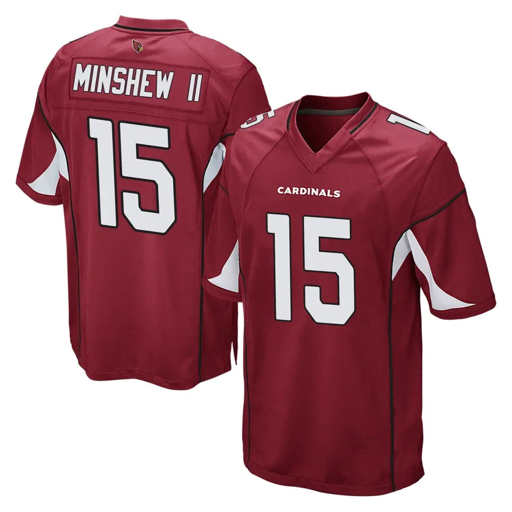 A.Cardinals #15 Gardner Minshew II Player Cardinal Home Game Mdoa Stitched Jerseys
