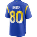 Mdoa LA.Rams #80 Isaac Bruce Royal Game Retired Player Jersey