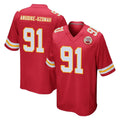 KC.Chiefs #91 Felix Anudike-Uzomah Player Red Home Game Stitched Jerseys
