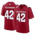 A.Cardinals #42 Dadrion Taylor-Demerson Player Cardinal Limited Home Game Mdoa Stitched Jerseys