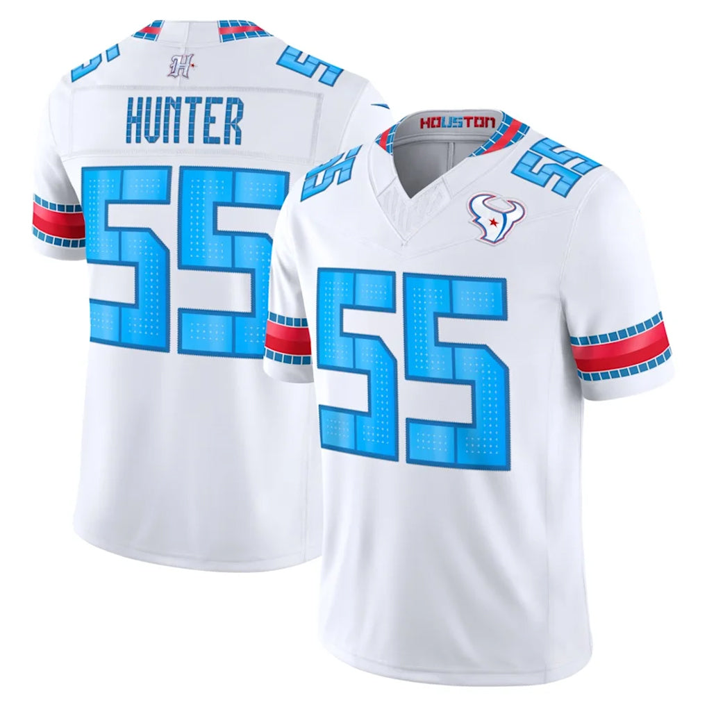 H.Texans #55 Danielle Hunter Player Whtie 2026 Rivalries Vapor Limited Home Game Mdoa Stitched jerseys