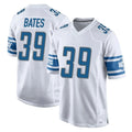 D.Lions #39 Jake Bates Player White Home Game Mdoa Stitched Jerseys