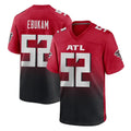 A.Falcons #52 Samson Ebukam Player Red Home Game Mdoa Stitched Jerseys