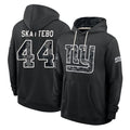 NY.Giants #44 Cam Skattebo Player 2026 Black Logo Pullover Hoodies Limited Game Mdoa Stitched Jerseys