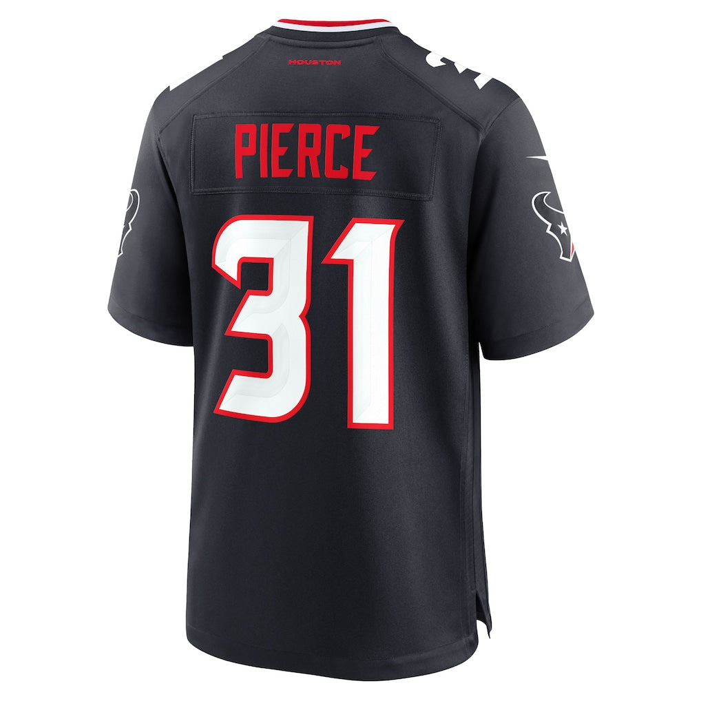 Mdoa H.Texans #31 Dameon Pierce Navy Game Jersey