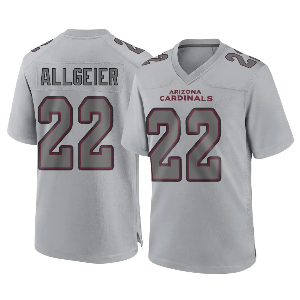 A.Cardinals #22 Tyler Allgeier Player Gray Atmosphere Fashion Home Game Mdoa Stitched Jerseys