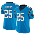 C.Panthers #25 Jonathon Brooks Player Blue Vapor F.U.S.E. Limited Home Game Mdoa Stitched Jerseys