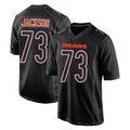C.Bears #73 Jonah Jackson Player Carbon Black Fashion Game Mdoa Stitched Jerseys