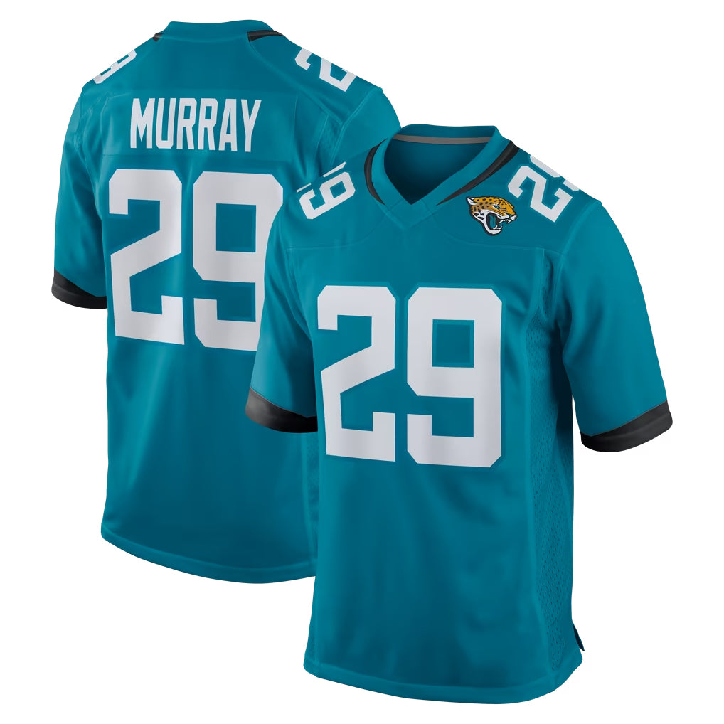 J.Jaguars #29 Eric Murray Player Teal Home Game Mdoa Stitched Jerseys