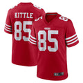 Mdoa SF.49ers #85 George Kittle Player Scarlet Player Game Stitched Jerseys