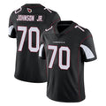 A.Cardinals #70 Paris Johnson Jr. Player Black Vapor Limited Home Game Mdoa Stitched Jerseys