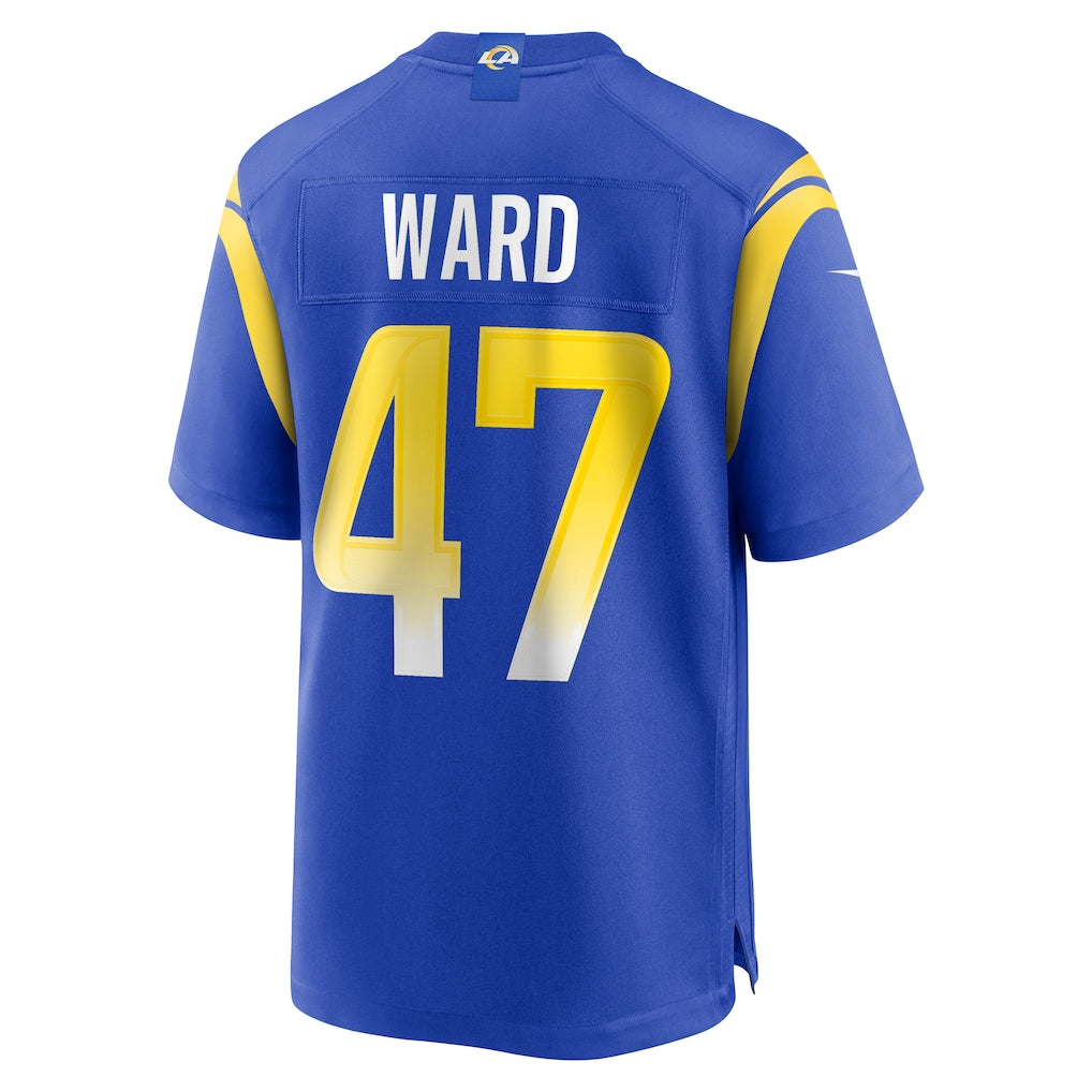 Mdoa LA.Rams #47 Alex Ward Royal Home Game Jersey