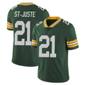 GB.Packers #21 Benjamin St-Juste Player Green Vapor Untouchable Limited Home Game Mdoa Stitched Jerseys