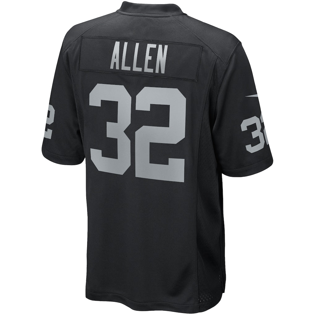 Mdoa LV.Raiders #32 Marcus Allen Black Game Retired Player Jersey