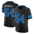 D.Lions #54 Alim McNeill Player Black Alternate Vapor F.U.S.E. Limited Home Game Mdoa Stitched Jerseys
