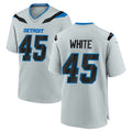 D.Lions #45 Devin White Player Silver 2026 Rivalries Collection Home Game Mdoa Stitched Jerseys