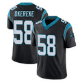 C.Panthers #58 Bobby Okereke Player Black Limited Home Game Mdoa Stitched Jerseys