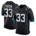 J.Jaguars #33 Bhayshul Tuten Player Black Home Game Mdoa Stitched Jerseys