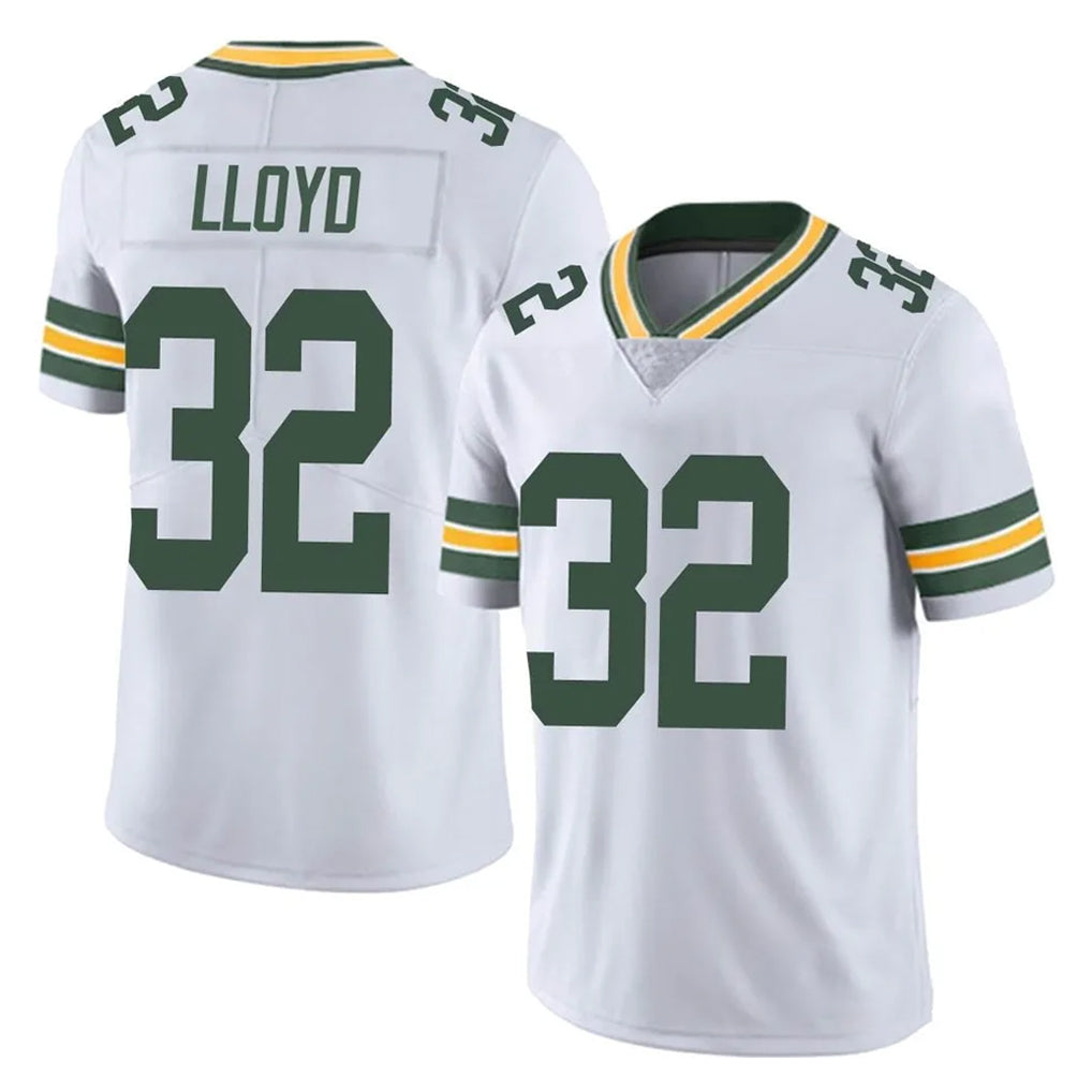 GB.Packers #32 MarShawn Lloyd Player White Vapor Untouchable Limited Home Game Mdoa Stitched Jerseys