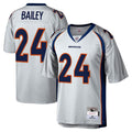 D.Broncos #24 Champ Bailey Player Platinum Mitchell & Ness 2006 Legacy Limited Game Mdoa Stitched Jerseys