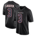 H.Texans #3 Kamari Lassiter Player Black Fashion Home Game Mdoa Stitched Jerseys