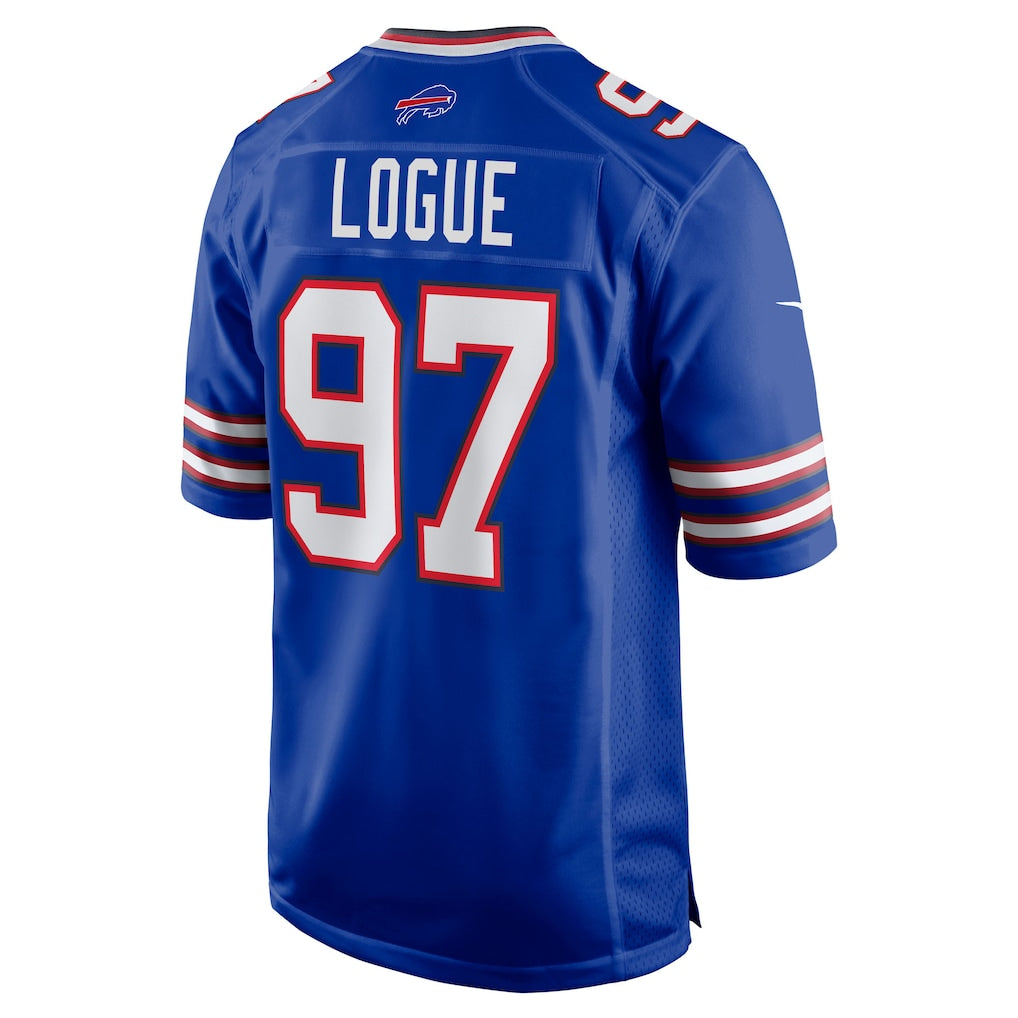 Mdoa B.Bills #97 Zion Logue Royal Team Game Jersey